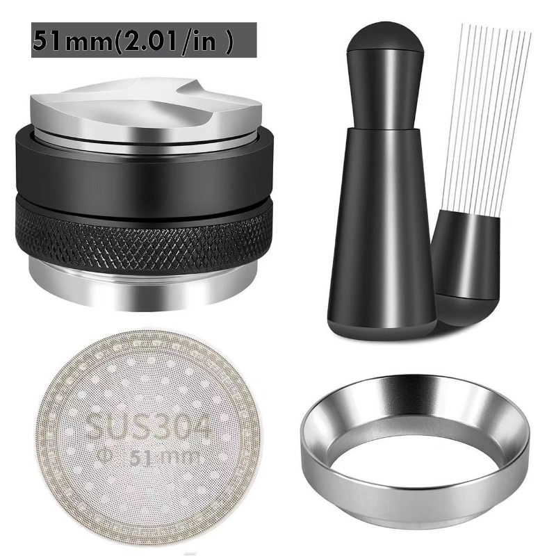 Coffee Equipment Kit - 51/53/58mm 5pcs Espresso Set - Leveler