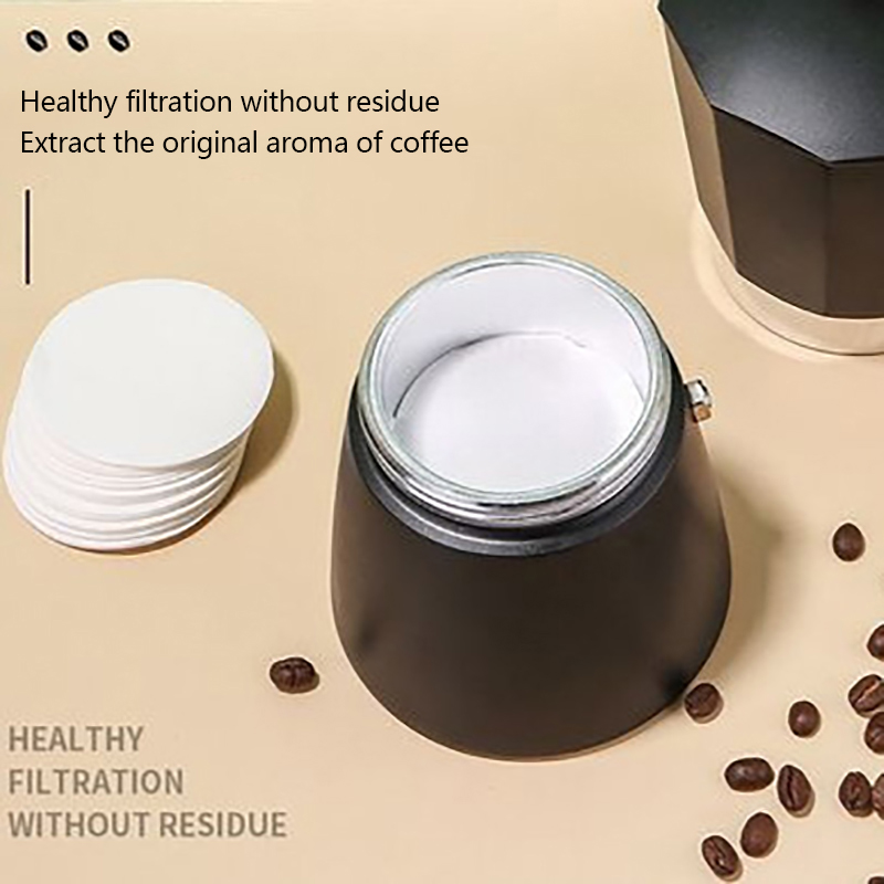 Coffee Equipment V60 - 100Pcs Round Coffee Filter Paper 56mm