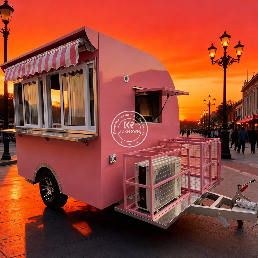Outdoor Food Kiosk Foodtrailer - Coffee Equipment Manufacturers ulasan dan harga