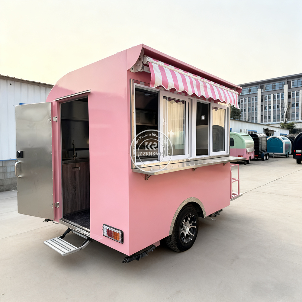 Outdoor Food Kiosk Foodtrailer - Coffee Equipment Manufacturers ulasan dan harga