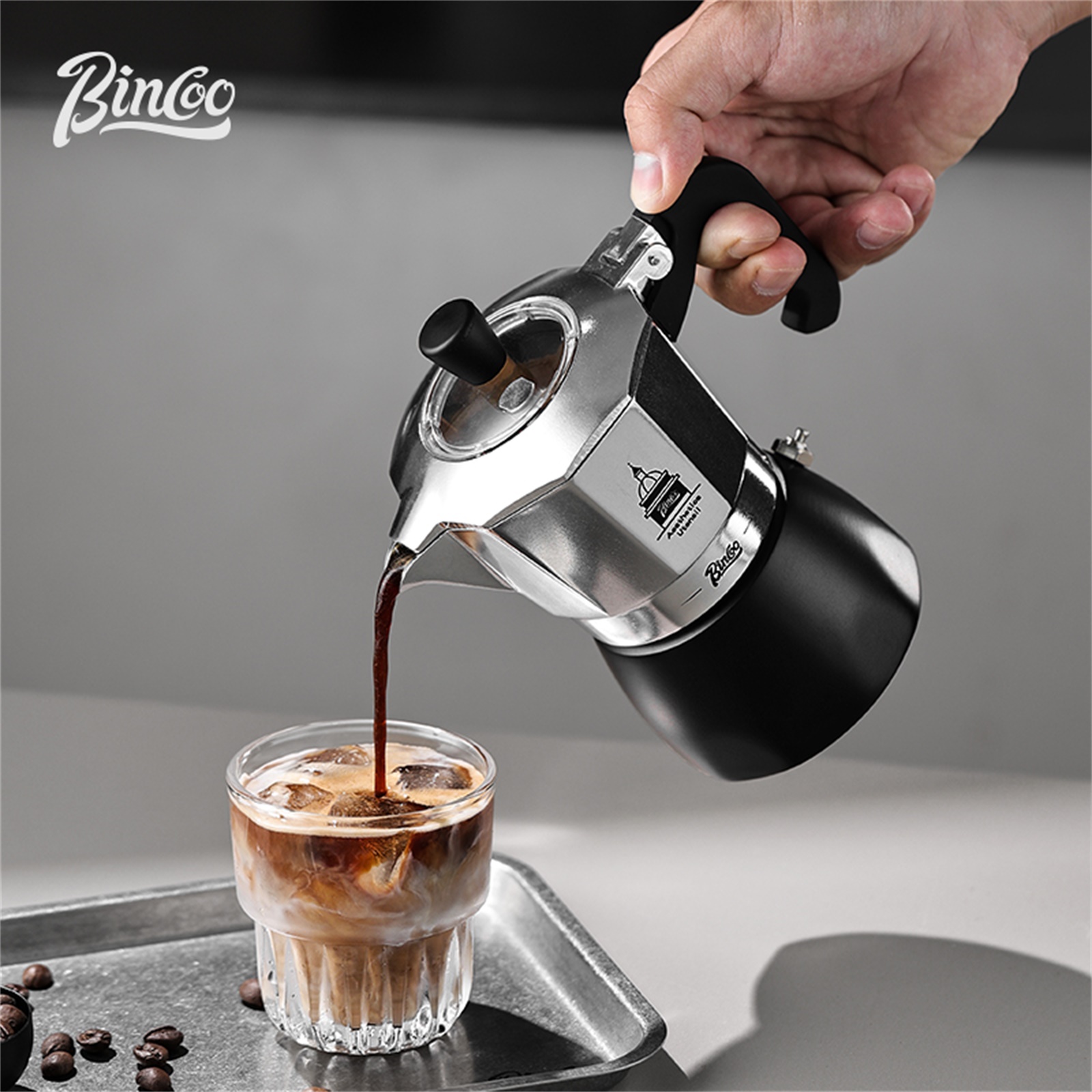BINCOO Double Valve Moka Pot，E - Quality Coffee Equipment ulasan dan harga