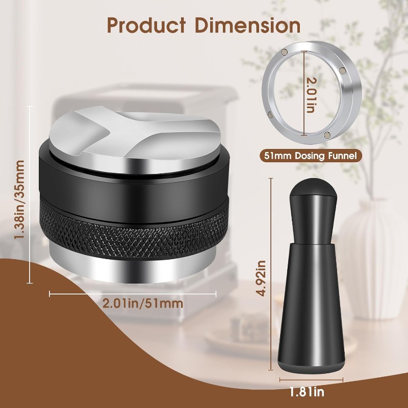 51/53/58mm 5pcs Espresso Set - - Coffee Equipment Kit ulasan dan harga