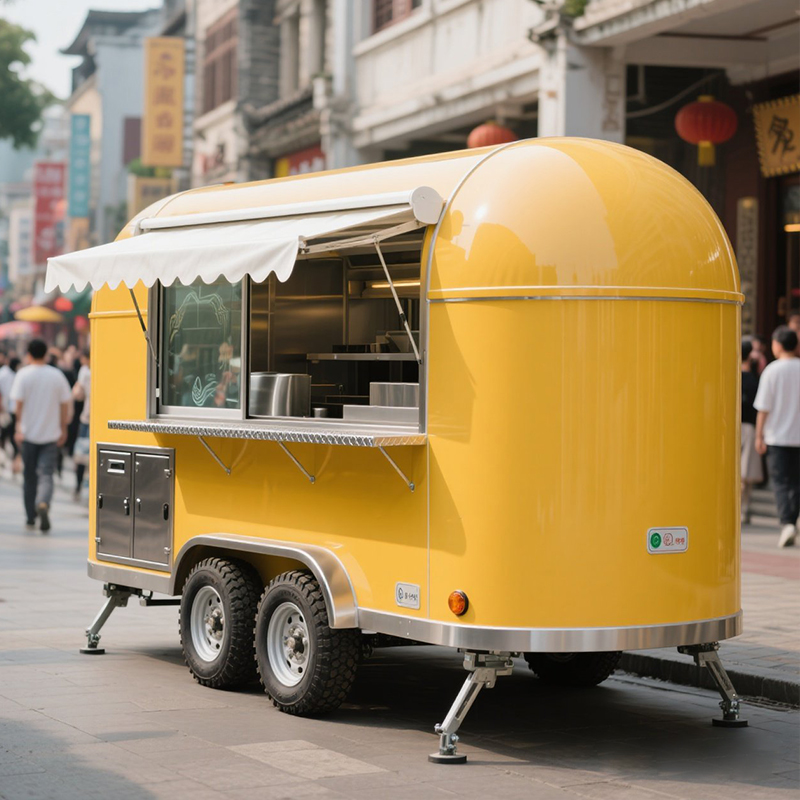 Custom Food Truck Cart Pizza B - Coffee Equipment Manufacturers ulasan dan harga