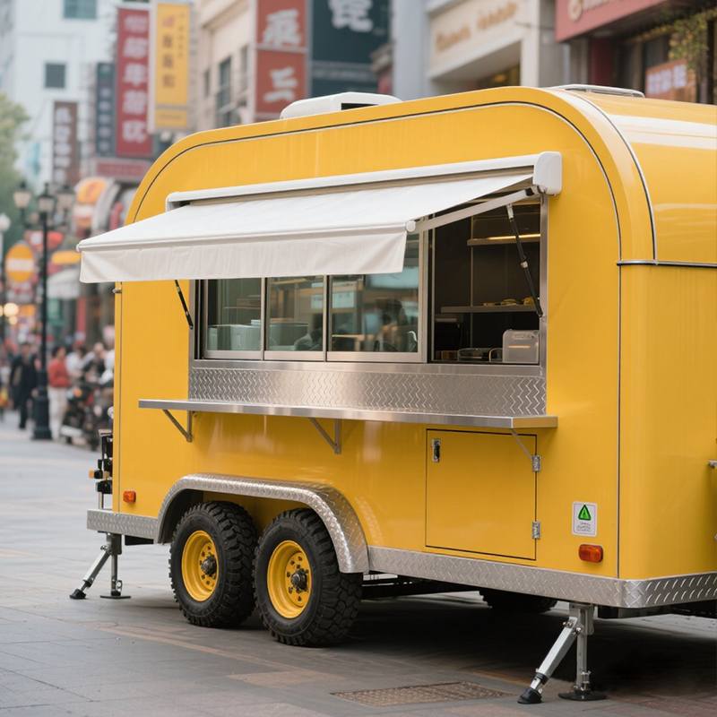 Custom Food Truck Cart Pizza B - Coffee Equipment Manufacturers ulasan dan harga