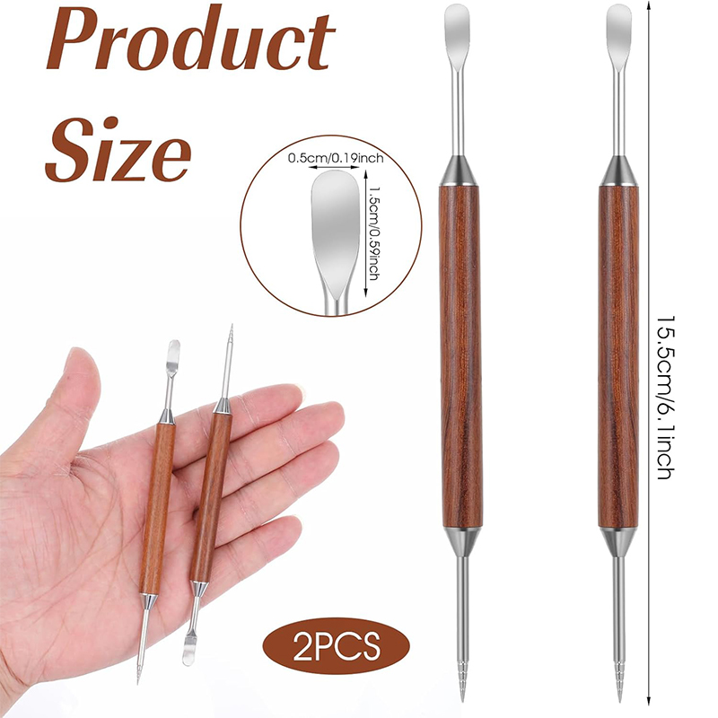 2Pcs Coffee Art Pen Latte Art  - Coffee Equipment Kit ulasan dan harga