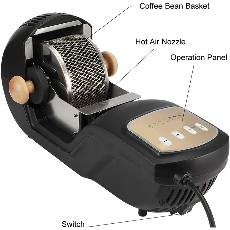 Handmade 300G Capacity 1600W P - Coffee Equipment Philippines ulasan dan harga